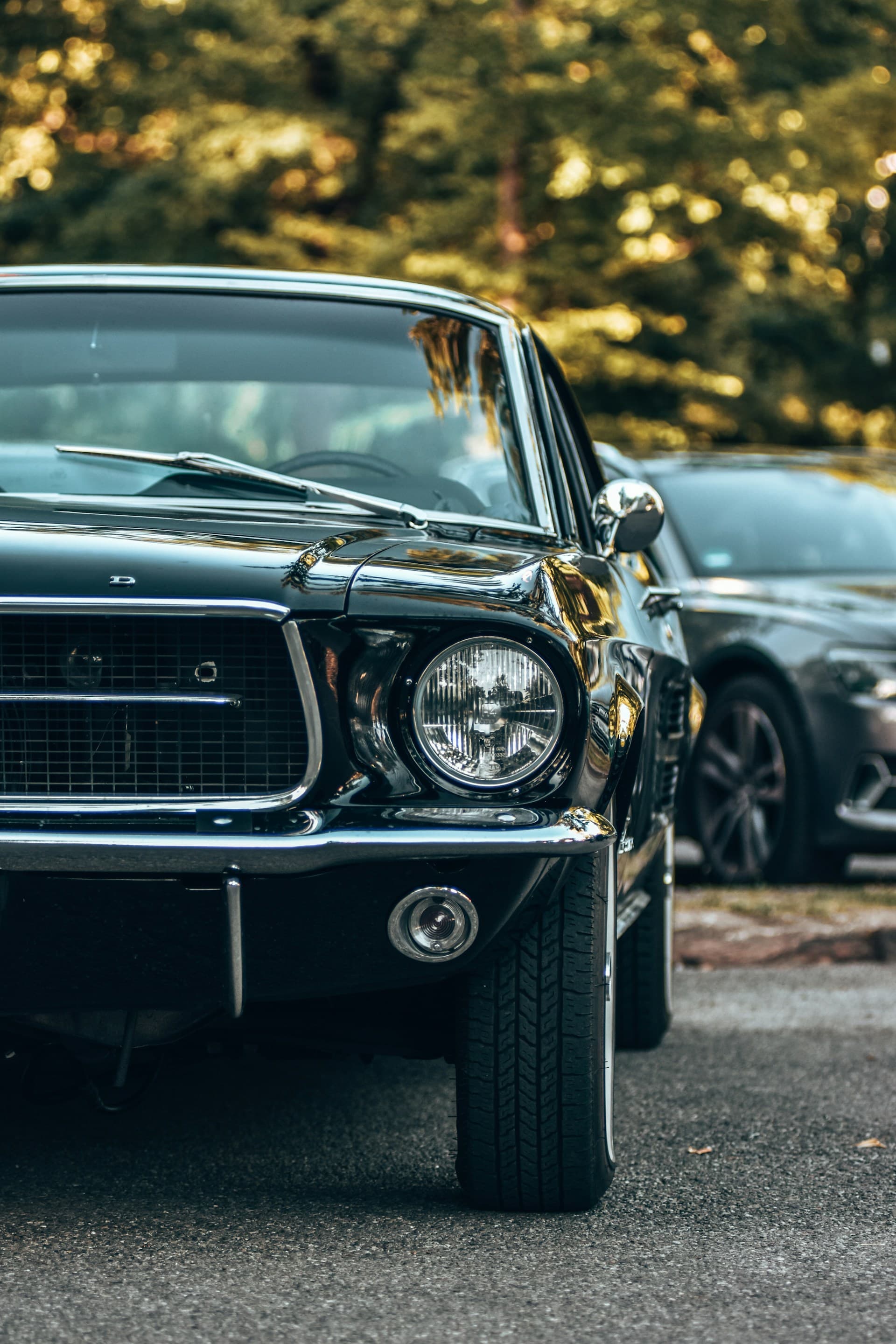 Photo of a vintage Ford car